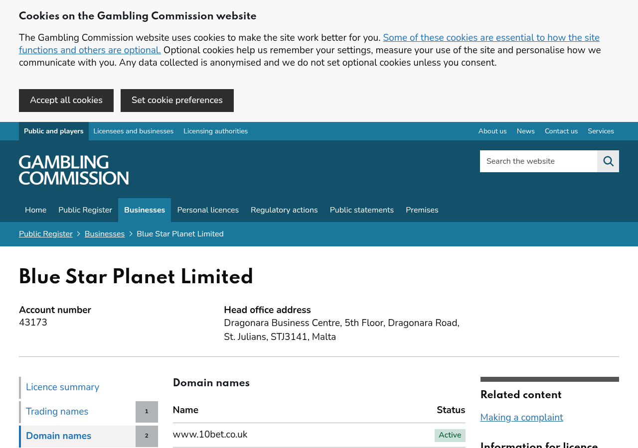 Gambling Commission record captured for 10bet